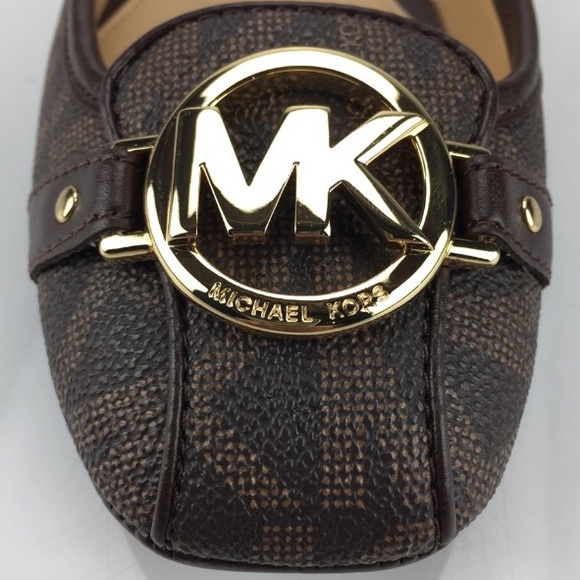 Michael Kors NEW Signature MK Fulton Moc Shoes - Picture 5 of 9